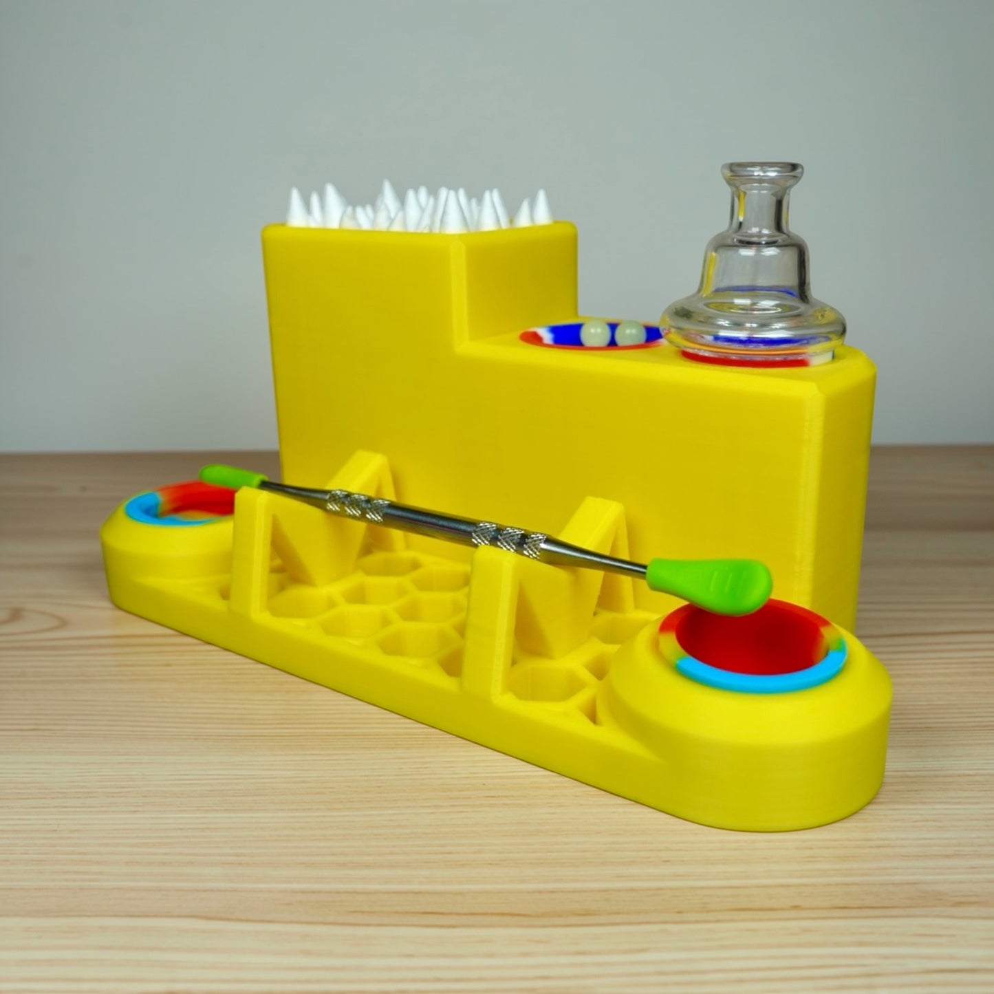 DabLite Station - Dab Tool Organizer with Built-In Concentrate Catcher