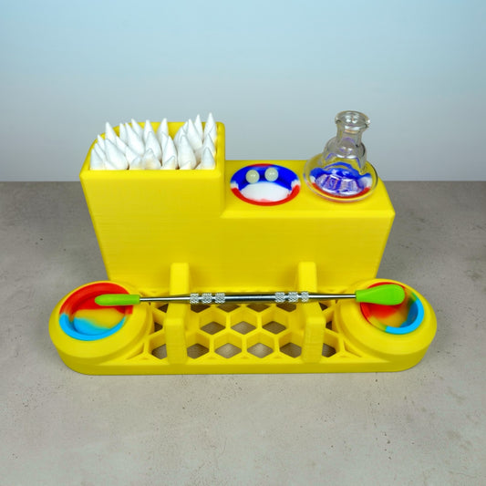 DabLite Station - Dab Tool Organizer with Built-In Concentrate Catcher