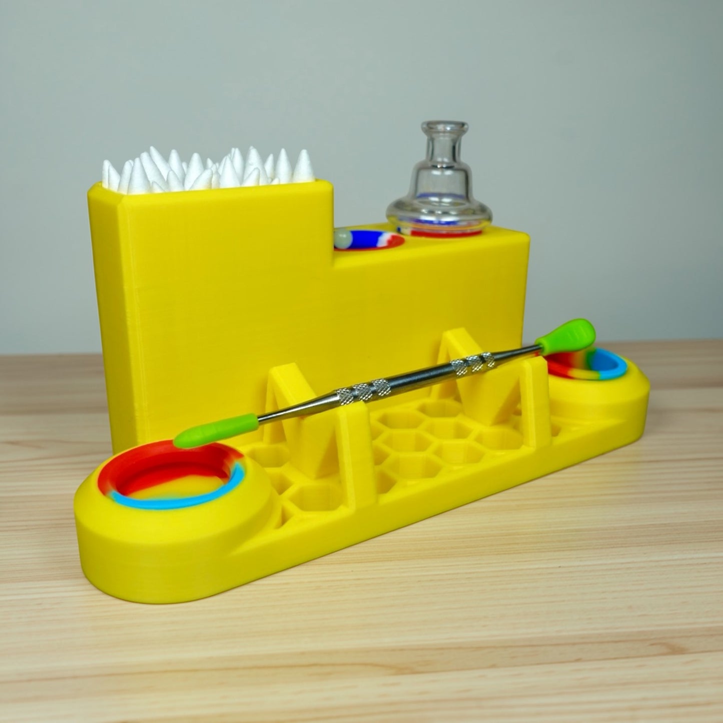 DabLite Station - Dab Tool Organizer with Built-In Concentrate Catcher