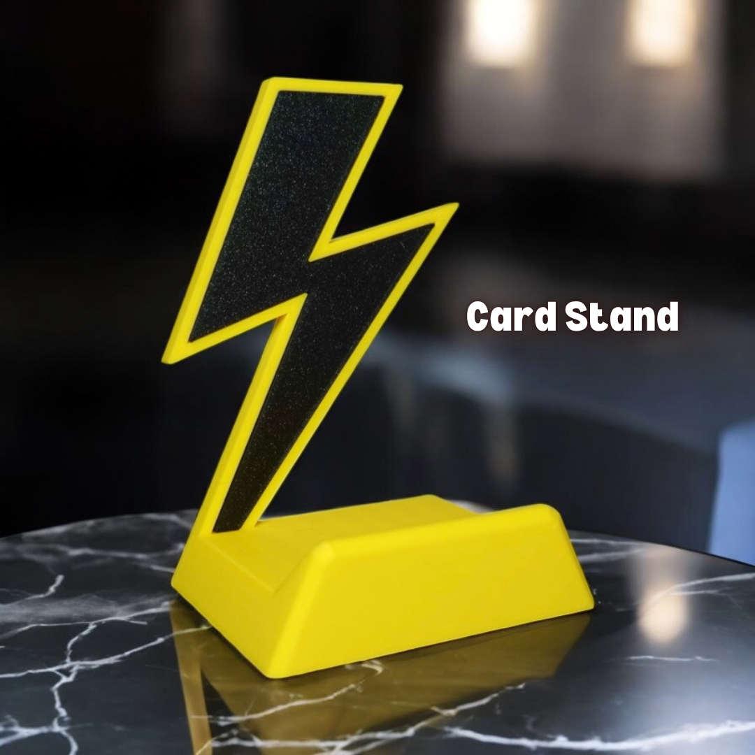 Lightning Bolt TCG Card Stand